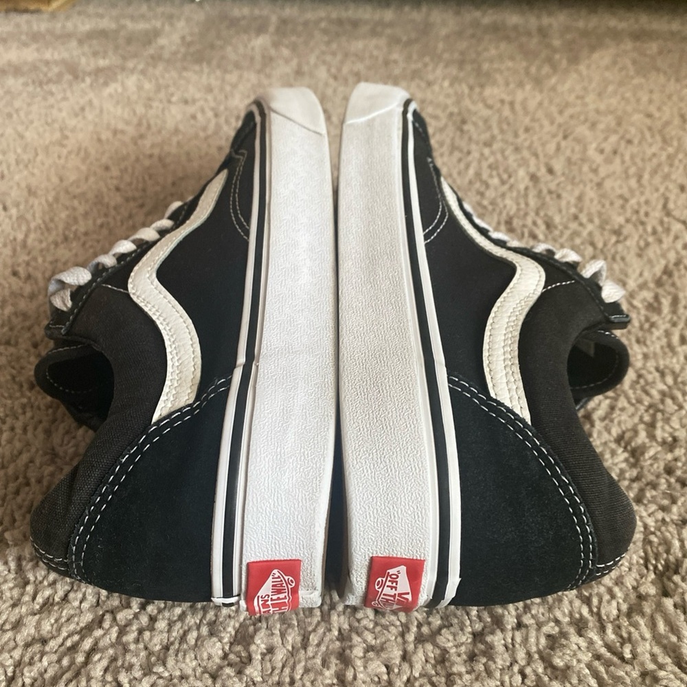 ❤️SOLD@mercari❤️Vans off the wall Oldskool sk8 Black and White suede Sneakers - Picture 14 of 17